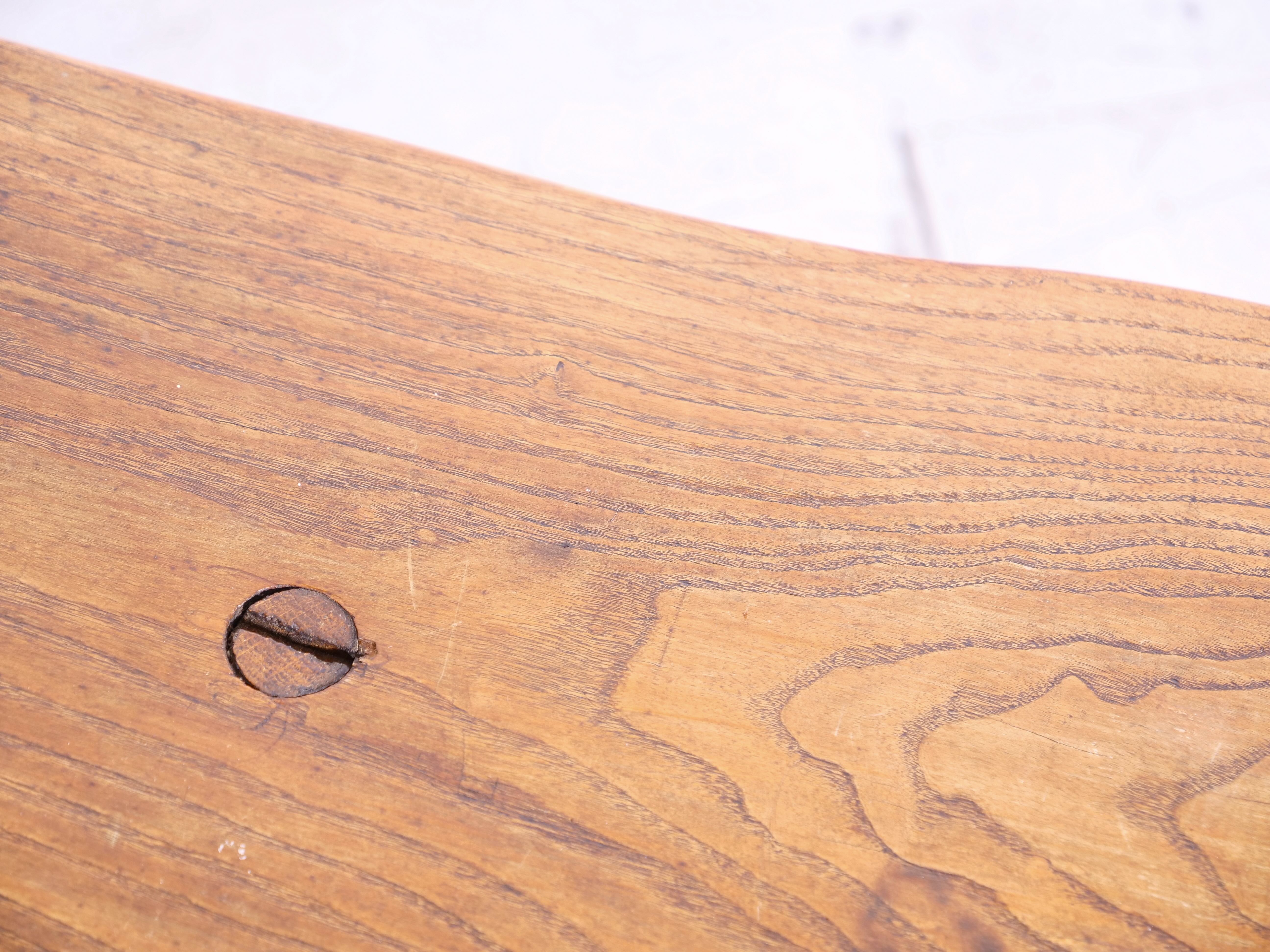 Brutalist tripod side table