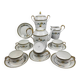 Bernardaud Limoges porcelain tea set with Cornucopia decoration