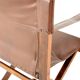 Chaise safari pliante | 4 pièces sur le devant