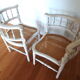 2 corner chairs