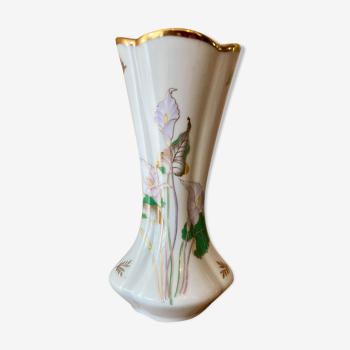 Limoges porcelain vase