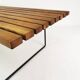 Model 400 bench, Knoll International, designed by Harry Bertoia, USA, 1950s
