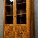 Louis XV style bookcase in precious wood marquetry circa 1900