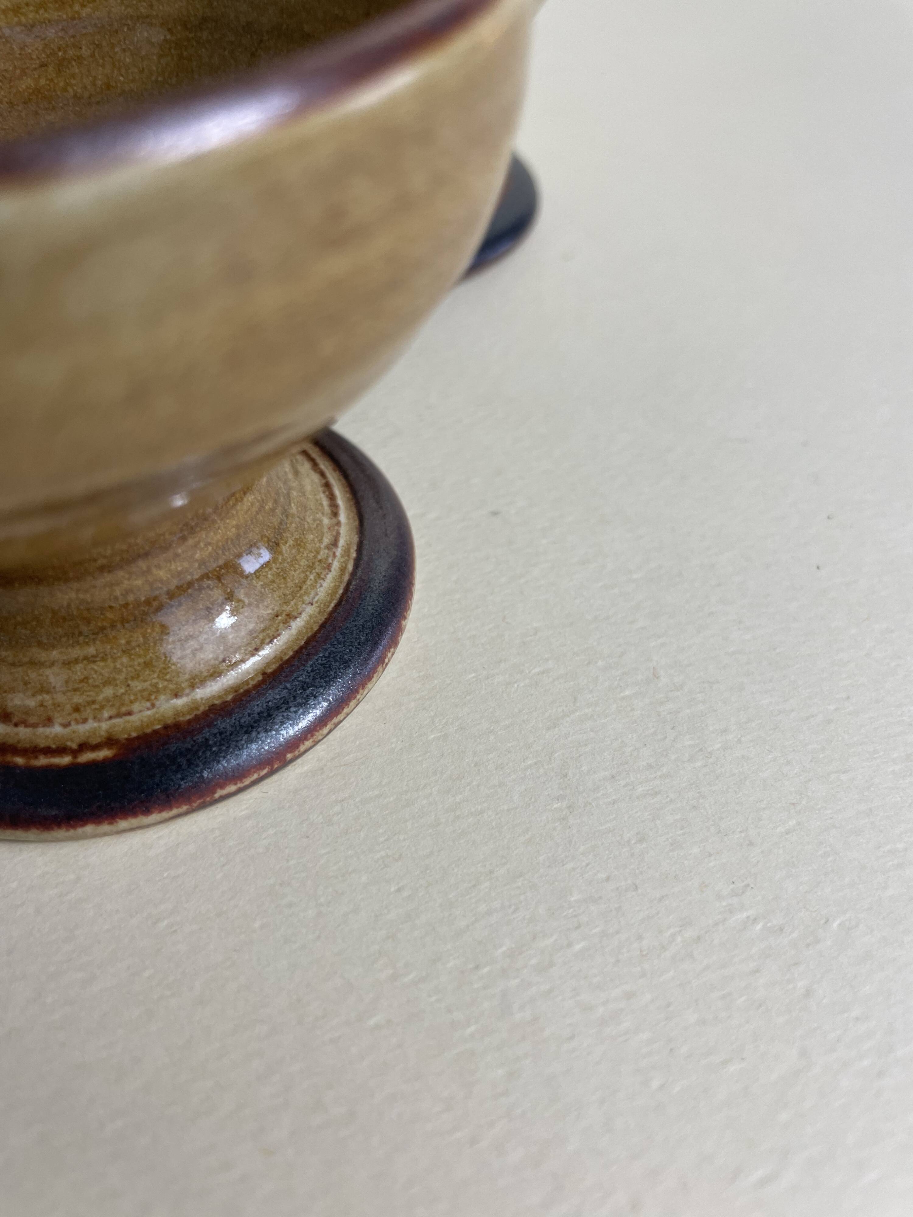 10 Glazed Stoneware Cups