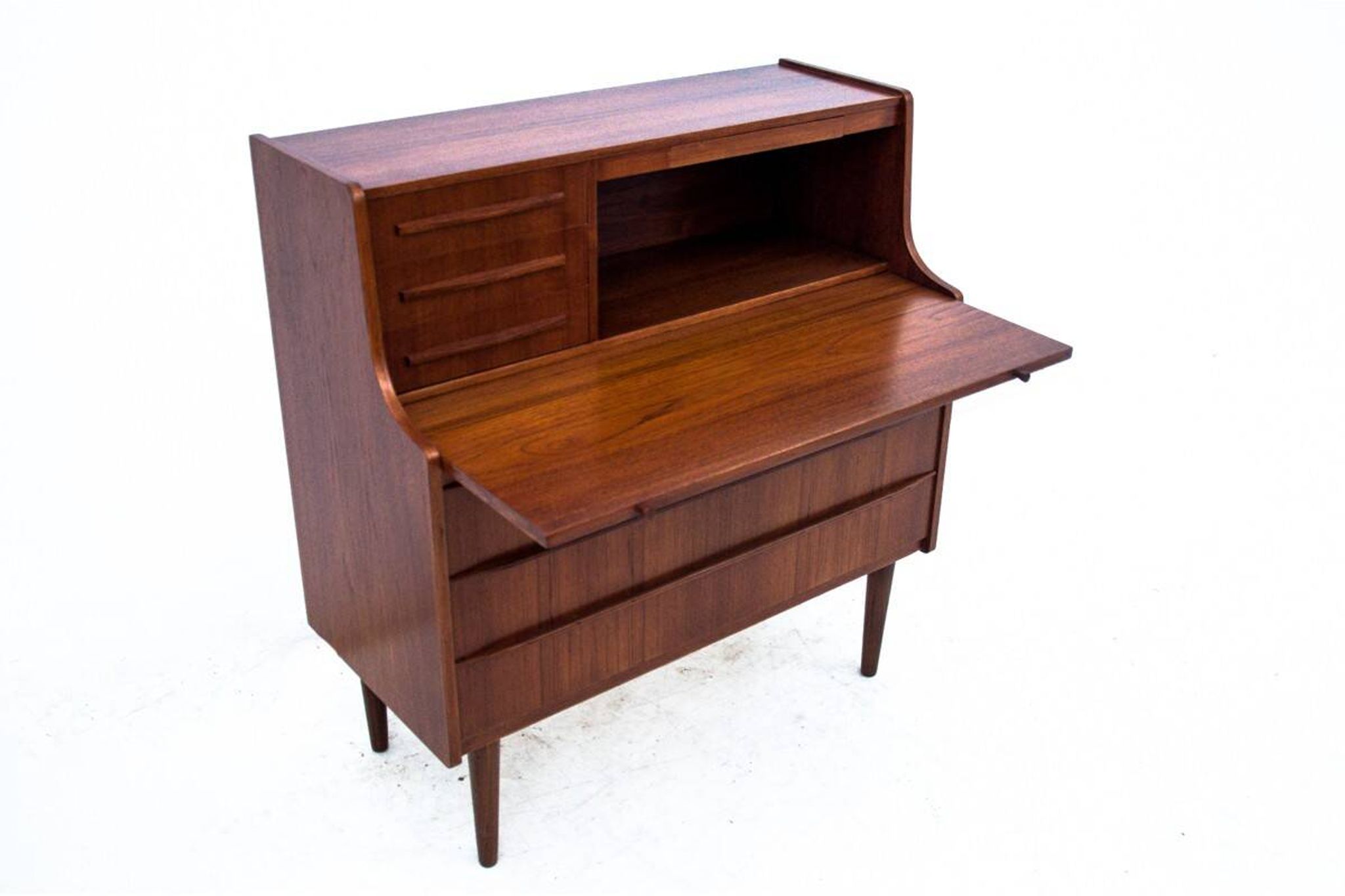 Teak writing desk, Danish design, 1960s.