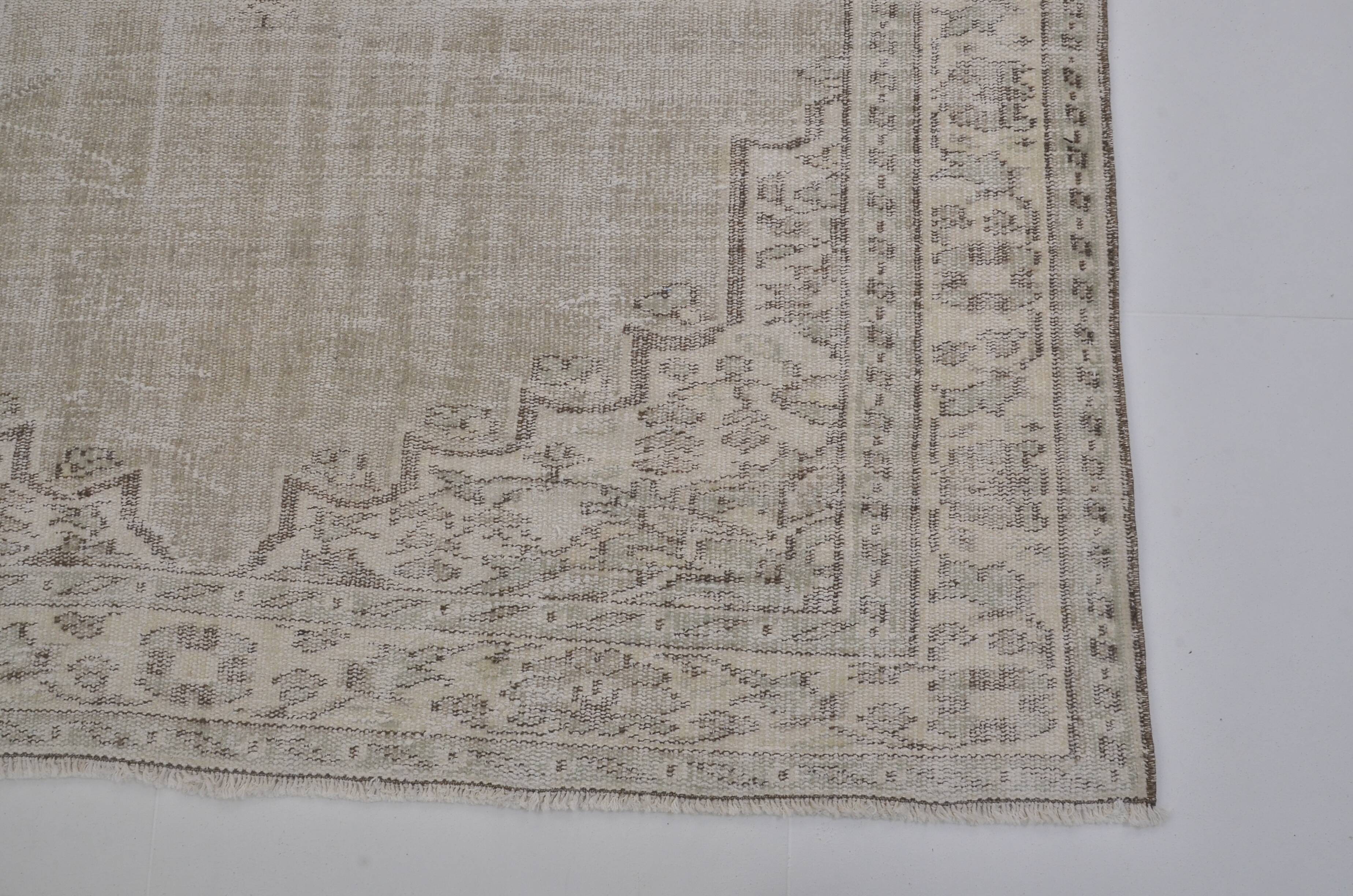 Beige Anatolian Handknotted Wool Rug sku 1487