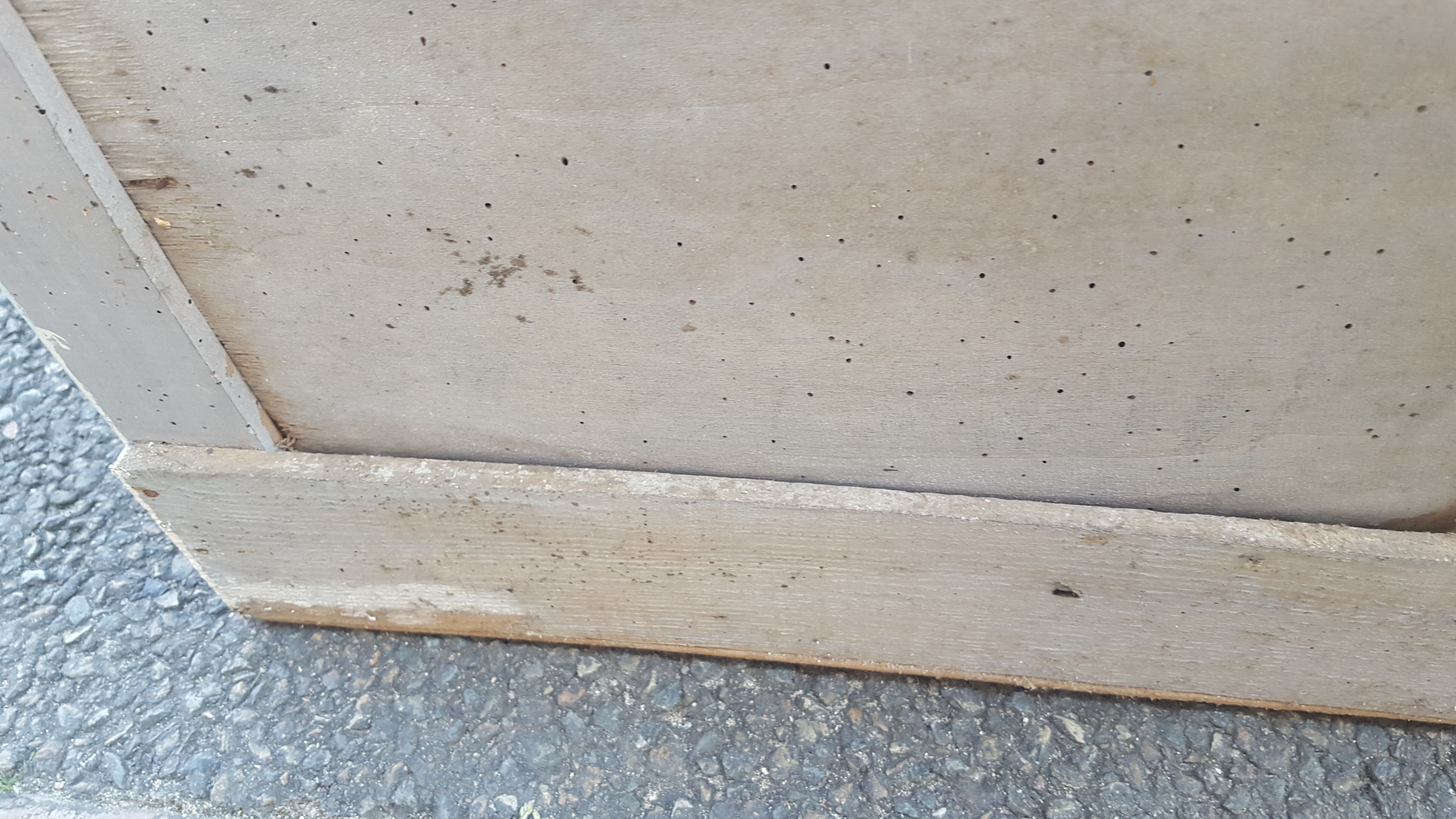 Pastel blue Parisian buffet