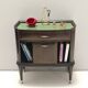 Ebonized Walnut and Beech Nightstands, Tomaso Buzzi Style, 1950s