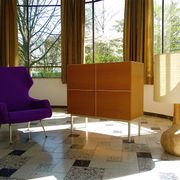 Rare Wingback Lounge Chair by Rudolf B. Glatzel for Alfred Kill, Germany 1950s