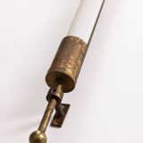 Applique vintage années 40 en laiton réglable design italien