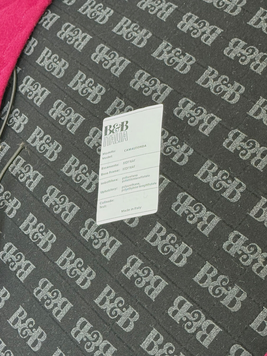 Camaleonda Modular Sofa in Bordeaux by Mario Bellini for B&B Italia