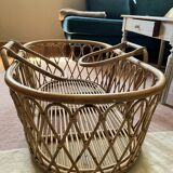 Rattan cradle