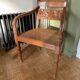 Fauteuil bois et cannage