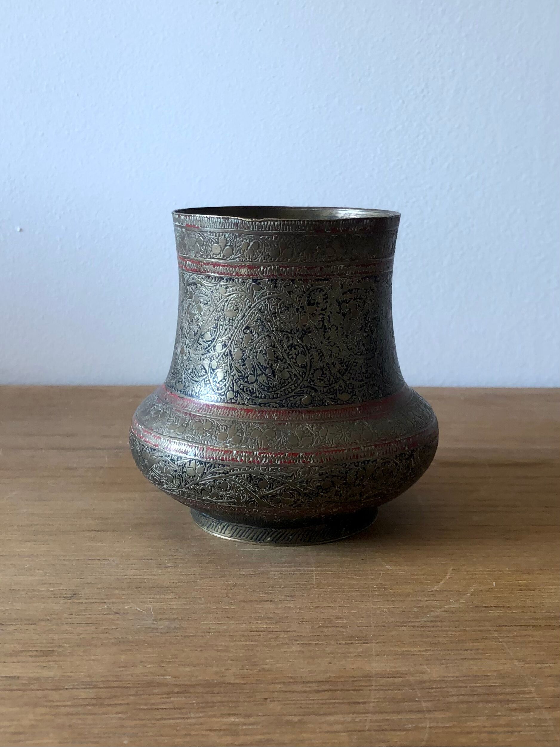 Brass vase