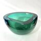Blue and green submerged vide poche, Flavio Poli, Murano