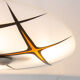Mid century space age pendant, 1960´s, Czechoslovakia