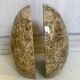 Pair of stone book clamts