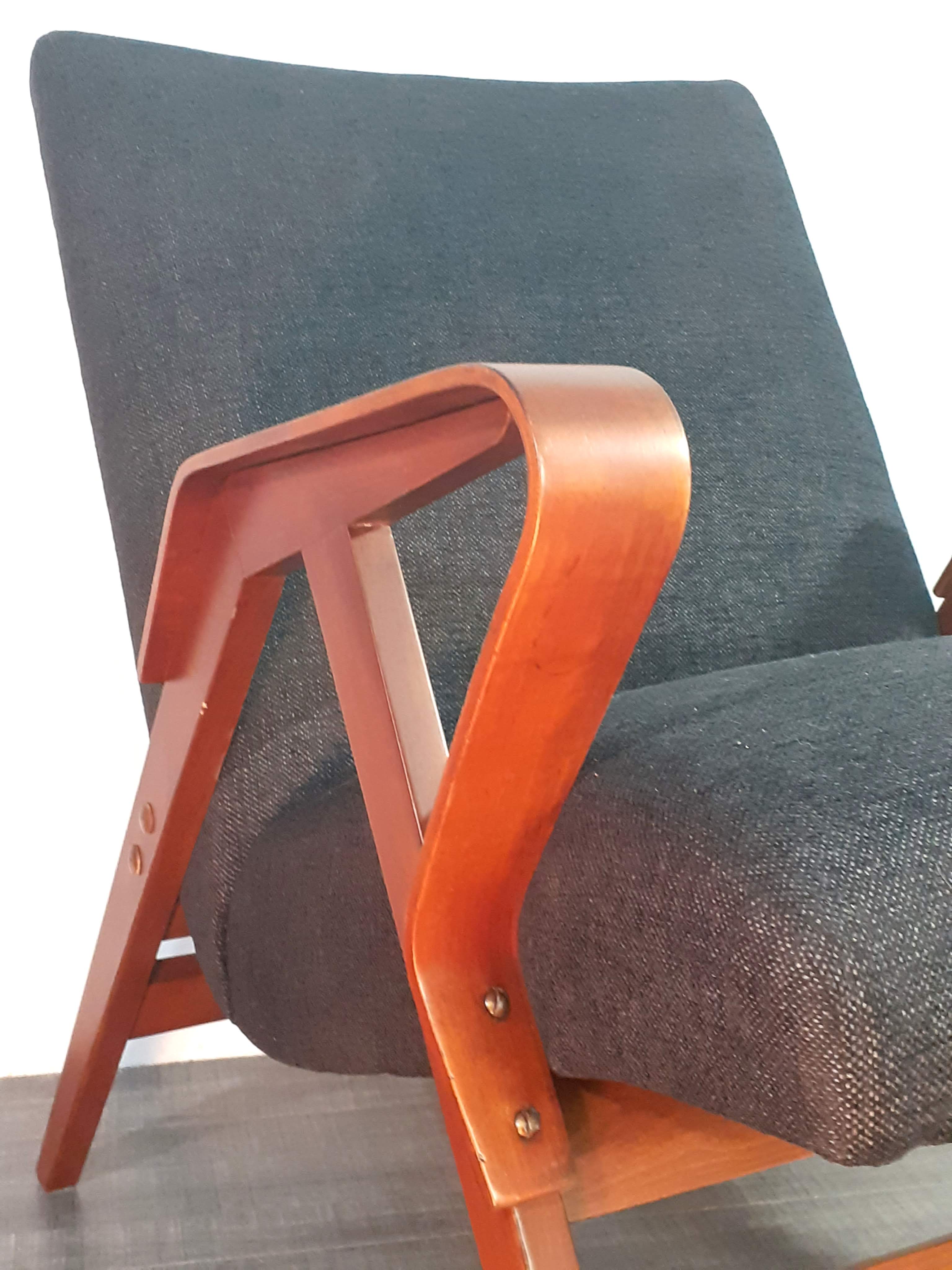 Tatra chair by Frantisek Jiràk, vintage czechoslovakia 1960s