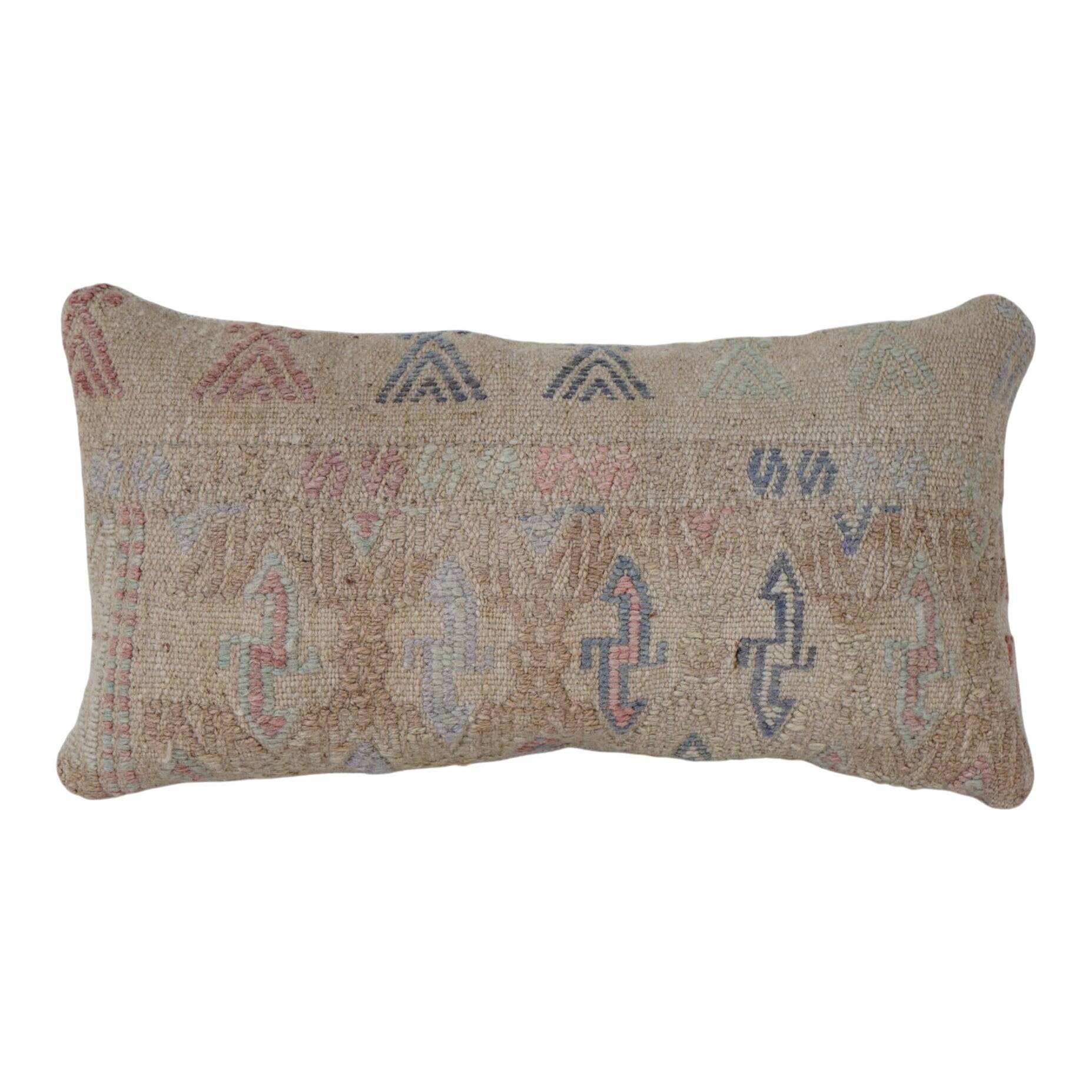 Vintage Turkish cushion cover 20x38 cm