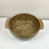 Large stoneware basin with handles