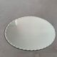 Old beveled oval mirror