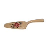 Ceramic pie shovel vintage flower decoration 1960 1970