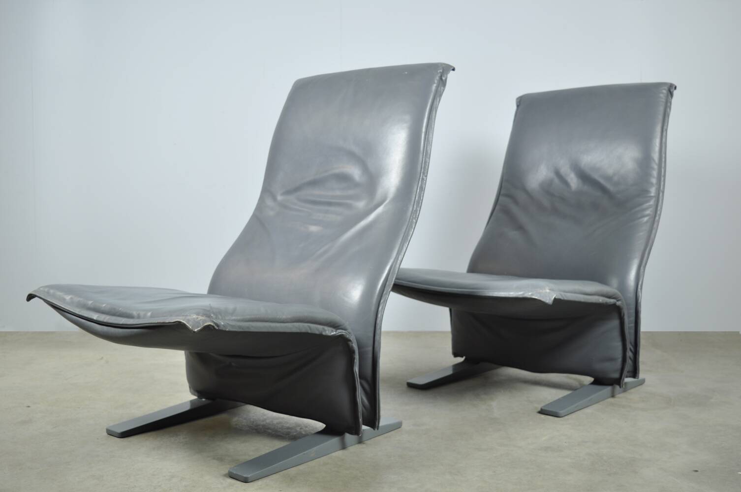 Artifort / vintage easy concorde chairs / pierre paulin / france 1960s