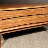 Scandinavian rosewood chest of drawers