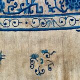 Tapis ancien chinois pékin fait main 194x260 cm