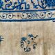 Old chinese carpet beijing handmade 194x260 cm