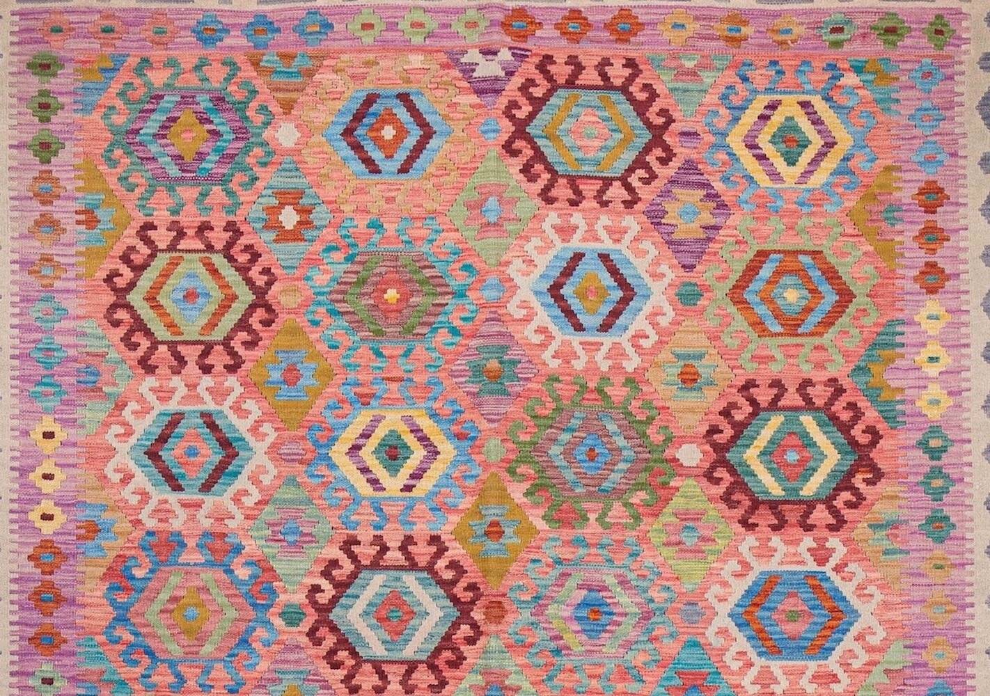 Pashtun Afghan kilim 296 x 204 cm
