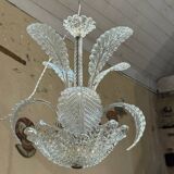 Lustre art déco barovier et toso, en verre de murano, années  1940