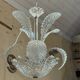 Art deco chandelier barovier et toso, made of murano glass, 1940s