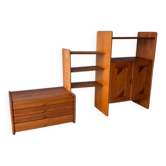 Modular enfilade by Soren Nissen & Ebbe Gehl, modelled by Fagus Seltz.