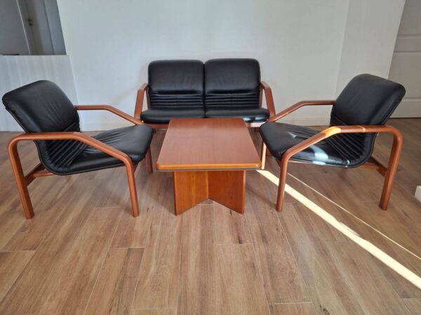 Ensemble de mobilier de bureau Italie années 90