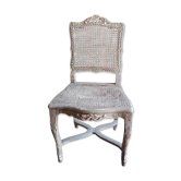 Chaise cannée époque Louis XV