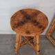 Rattan stool 1960