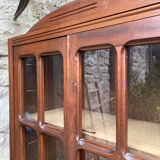 Vintage glass-fronted cabinet