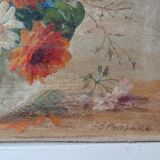 Painting flowers
