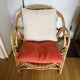 Un fauteuil en cannage  (année 60)