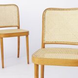 2 of 8 Ligna chairs, 1960s-1970s, Czechoslovakia, Vintage