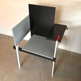 Gerrit Rietveld « Berlin Chair » version accoudoir gauche conçue en 1923