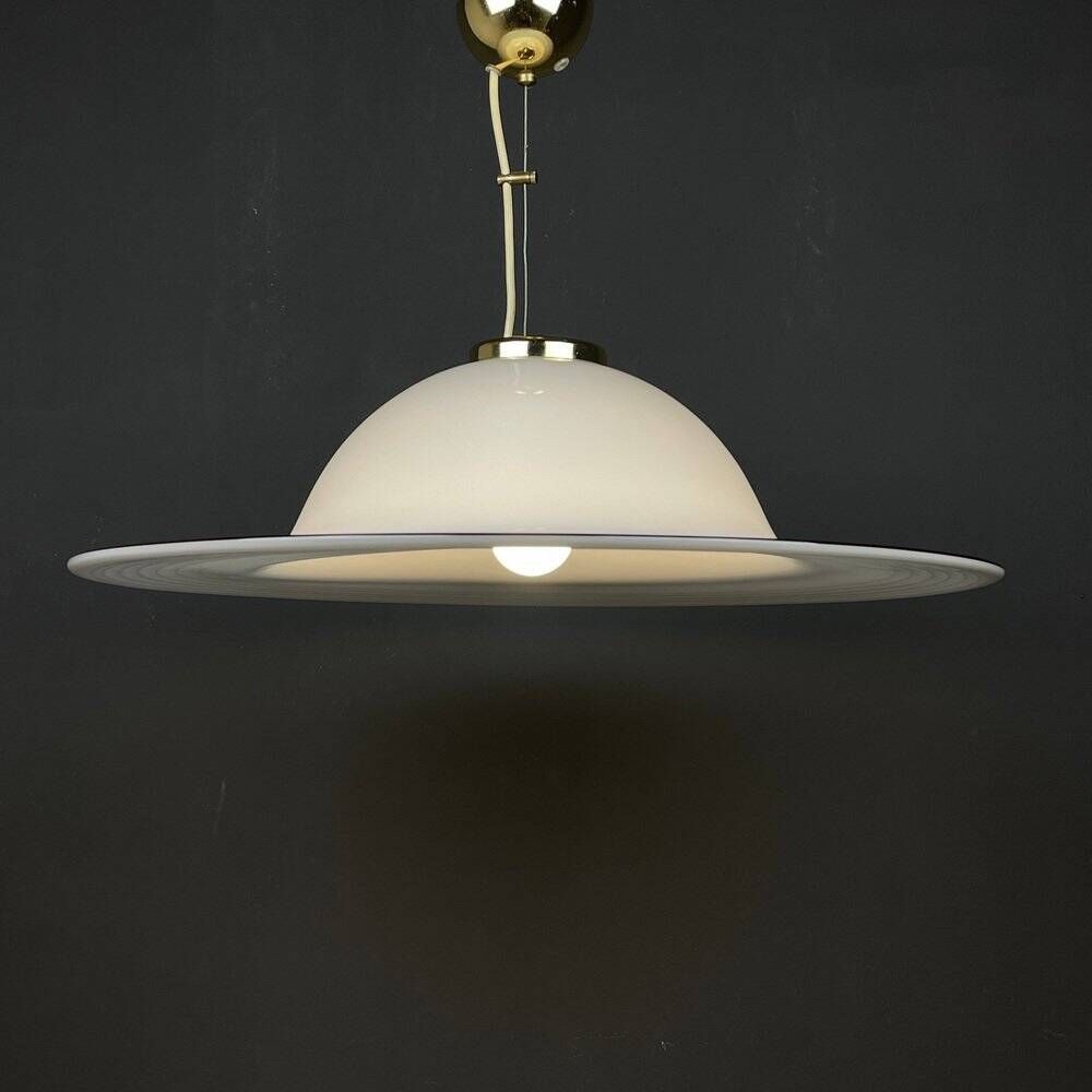 Large Murano glass pendant, Italy, 1970s