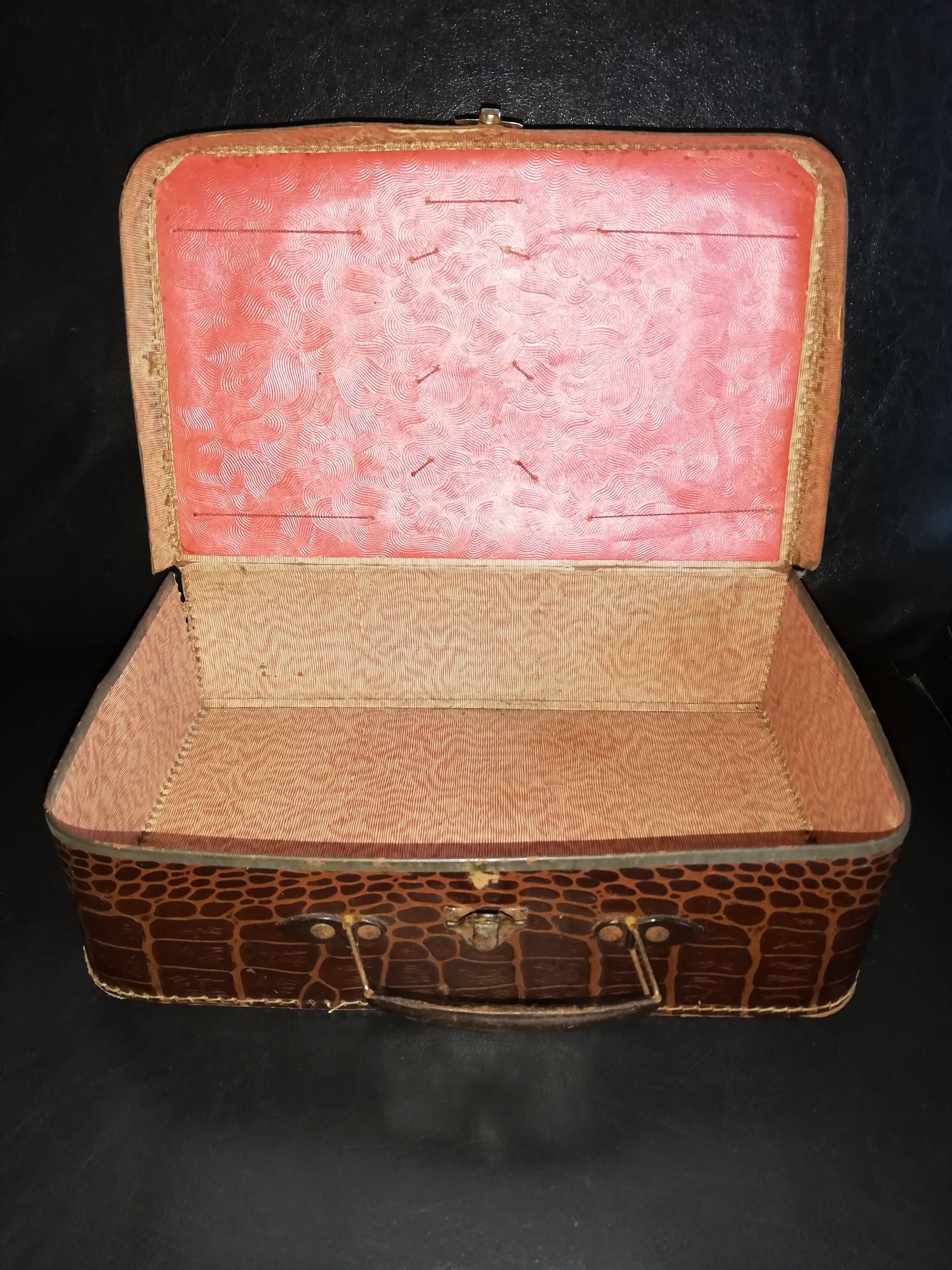 Old sewing box suitcase