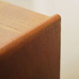 Teak highboard, Danish design, 1960s, manufactured in Denmark