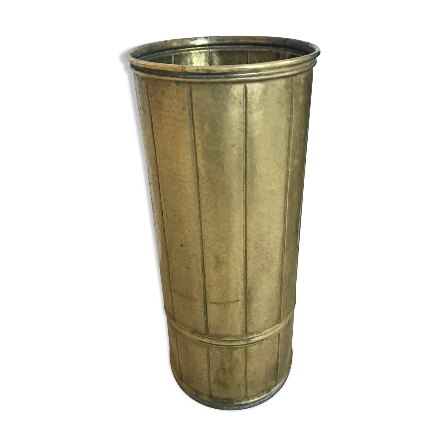 Brass umbrella holder early XXeme