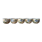 Porcelain tea bowls