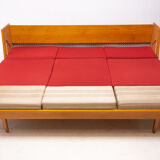 Canapé pliant du milieu du siècle, années 1960, Tchécoslovaquie