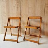 Pair of folding chairs