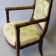 Directoire period armchair, original upholstery